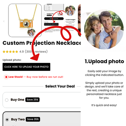Custom Projection Necklace